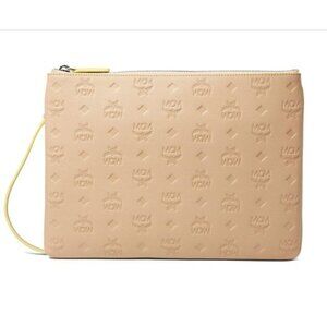 NWOT $550 MCM Klara Monogram Leather Crossbody Bag